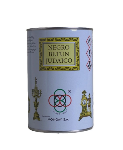 [MG11400001] Mongay Negro Betún Judaico Cinco Aros 1L