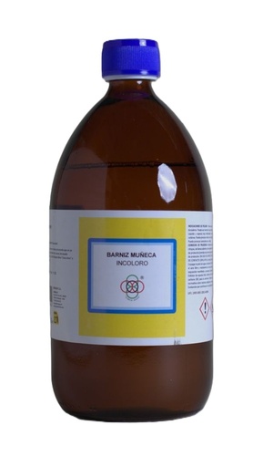 [MG11000750] Mongay Barniz Muñeca Incoloro Cinco Aros 750 ml