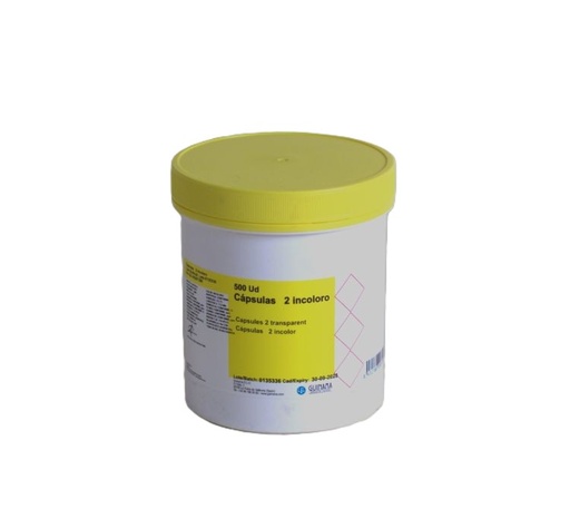 [GI00009372] Cápsulas 2 Incoloro 500Ud