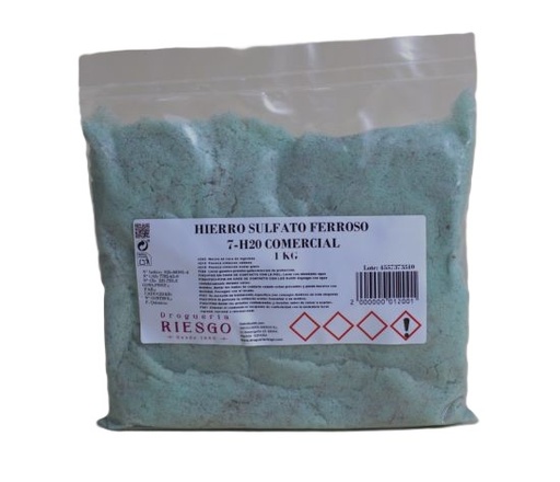 Hierro Sulfato Ferroso 7-H20 Comercial 
