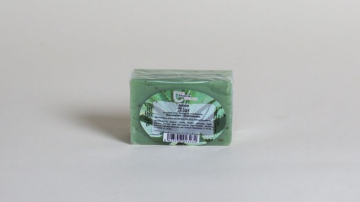 [JB002/0100] Pastilla de Jabón Natural de Aloe Vera 100gr