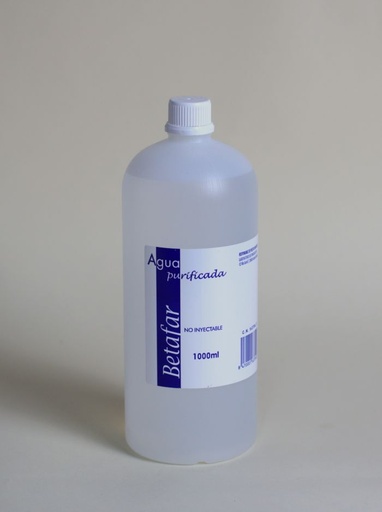 [AG005/1000] Agua Purificada Betafar 1L 