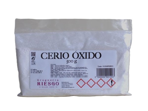 Cerio Oxido Blanco Glossex 