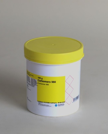 [10769] Carbomer 980/940 (Carbopol) 100 gr