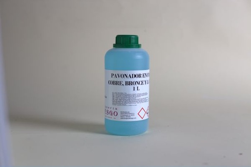 Pavonador en Frio Cobre, Bronce y Latón 1L                               