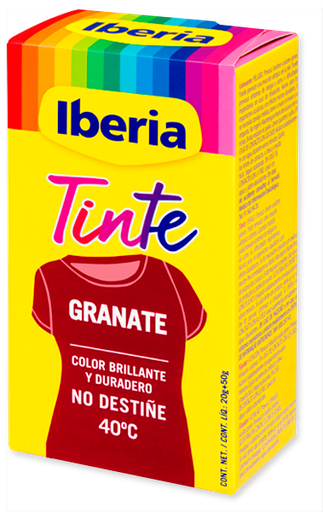 Tinte Iberia 40ºC Granate
