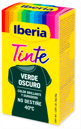 Tinte Iberia 40ºC Verde Oscuro