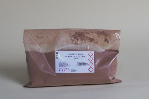 Arcilla roja Cosmética (Illite)