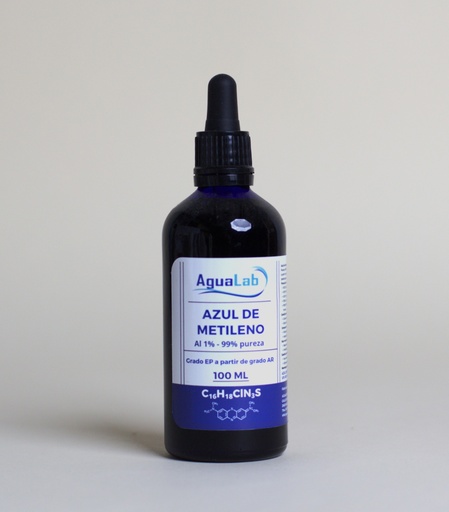 [AGL08196956] Azul de Metileno al 1% 100 ml