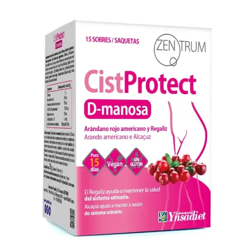 [YN01ZCIP15] Zentrum CistProtect D-Manosa 15 Sobres (Cistitis) 