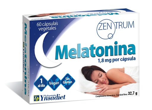Zentrum Melatonina 1.8 mg 60 CAP. V