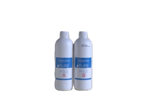 Resinpro Pure Mold Elastómero Silicona Translucida Alim. 1Kg