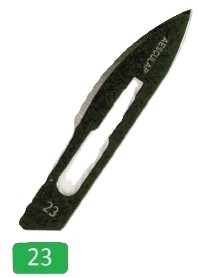 Cuchilla Bisturí Nº 23 "Swann-Morton" 