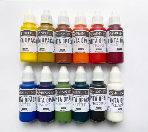 Tinta Resina-Silicona Opaca 20 ml