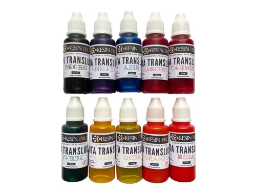 Tinta Resina-Silicona Translúcida 20 ml