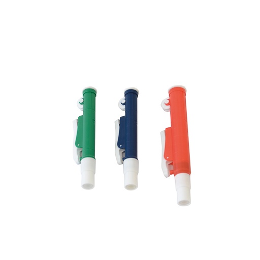 Aspirador Manual Pipetas Rojo Hasta 25 ml
