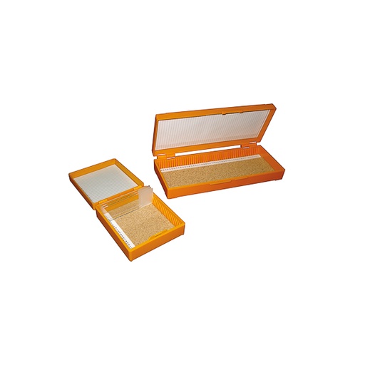 Caja Para 50 Portaobjetos 