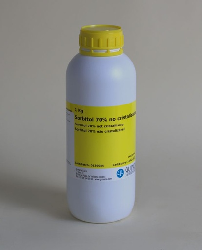 [GI09698414] Sorbitol 70% (No Cristalizable) 1 kg (E-420)
