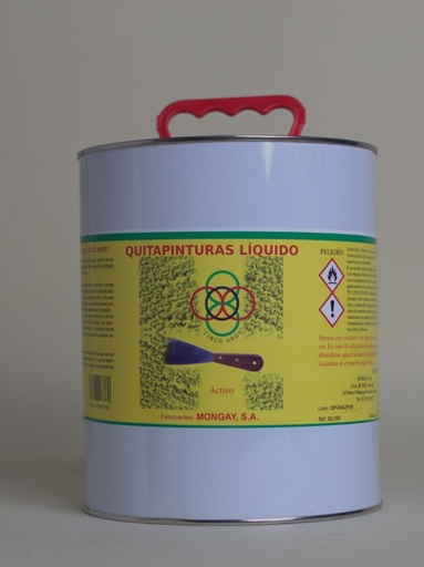 Mongay Quitapinturas Liquido Cinco Aros 4 L