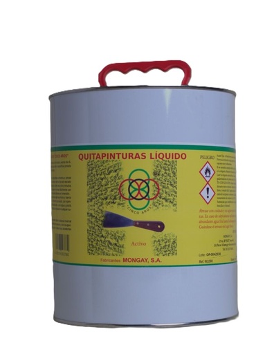 Mongay Quitapinturas Liquido Cinco Aros 4 L