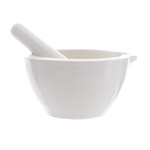 Mortero con Pico y Mano Porcelana Premium Line 