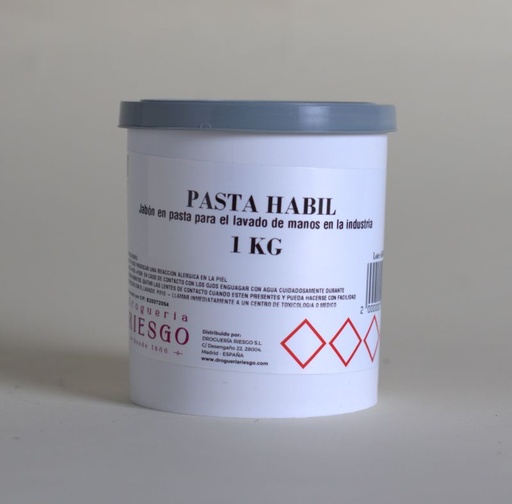 Pasta Habil Desengrasante Manos 1 KG