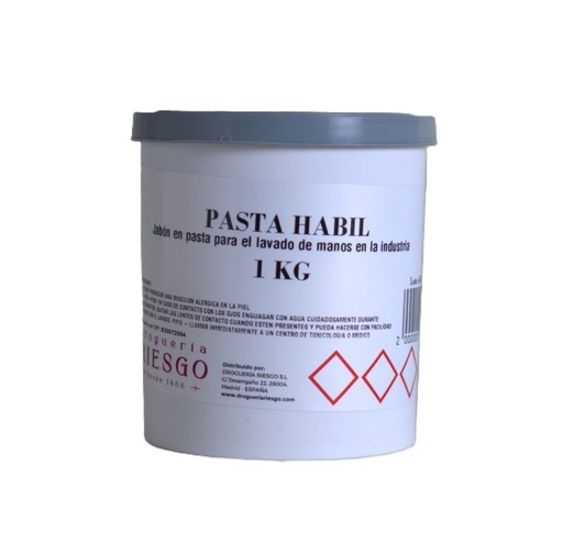 Pasta Habil Desengrasante Manos 1 KG