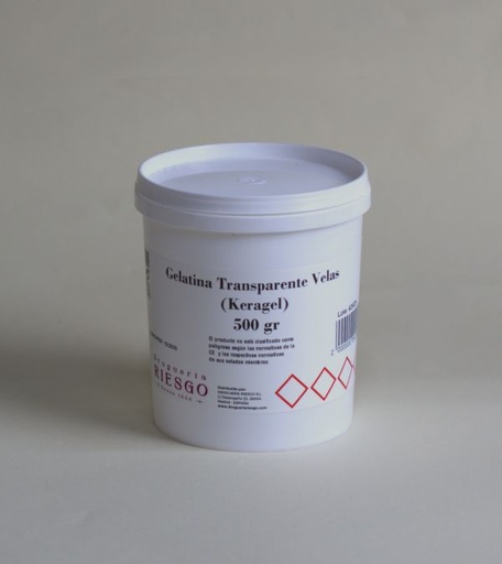 Gelatina Transparente Velas (Keragel)