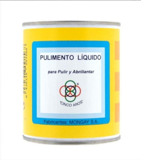 Mongay Pulimento Líquido "Cinco Aros"