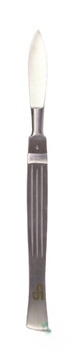Bisturí Fijo ART. 16 R Grande (ESCALPELO) Acero Inox 16 cm Hoja Curva