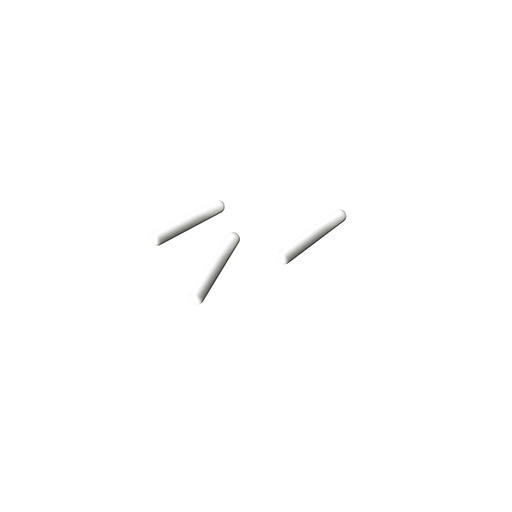 [LBMAGM8010] Varilla Magnética Recubierta de PTFE micro, L 8 x d 1,5 mm, 10 uds