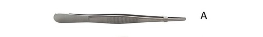 Pinza Laboratorio recta para disección (A)