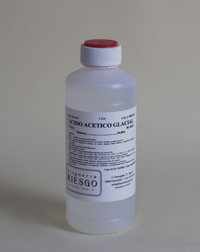 Acido Acético Glacial QP "Uso Exclusivo Profesional"