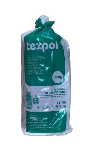 [AL00000232] Algodón Hidrófilo Arrollado C/Papel 51200 1 KG